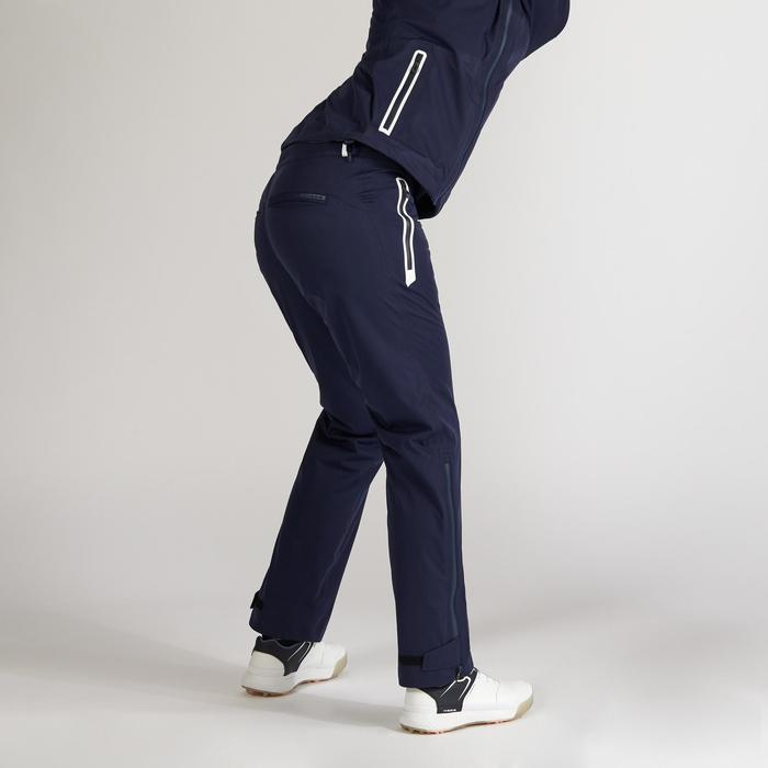 Inesis Pantalon de golf pour FEMME Rain Weather BLEU MARINE | Decathlon